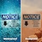 Signmission Contractor Material And Equipment Sign With Symbol, 7 in W x Rectangle, Vinyl Decal OS-2PACK-NS-D-57-L-10821 - alternate 3